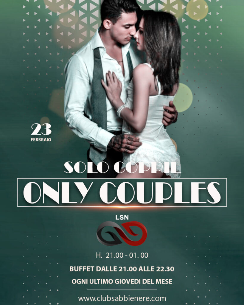 ONLY COUPLES – SOLO COPPIE